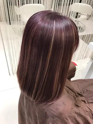 セミロング naomi (夜間営業受付中★)のヘアスタイル