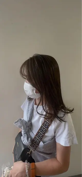 セミロング カラー テラ mimi.3c'sのマツエク・マツパデザイン