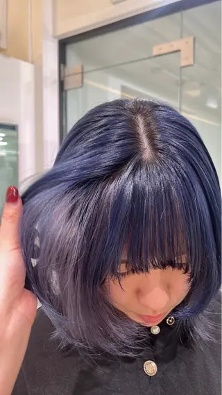 ミディアム 【縮毛矯正/レディー スカット】美涼🎀のヘアスタイル