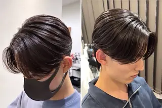 パーマ メンズ メンズ曲がる縮毛矯正 特化Ryoskeのヘアスタイル