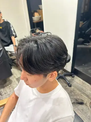 メンズ メンズ美容室 難波北川司のヘアスタイル