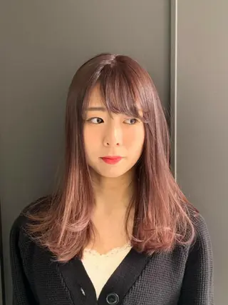 カラー 髪質改善/美髪 艶カラーLillyのヘアスタイル