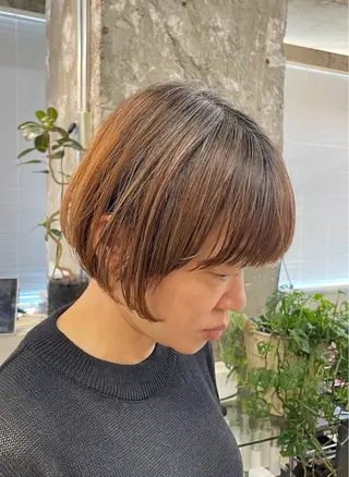 ショート アライ レンカのヘアスタイル