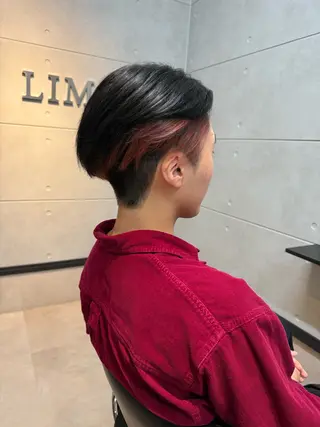 ミディアム カラー メンズ LIM Men's hair所属・吉川 昌志のヘアスタイル