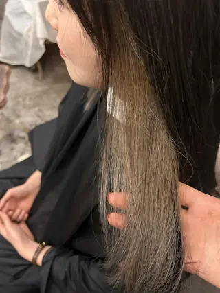 ミディアム カラー お任せヘア☘️☘️ 及川渚のヘアスタイル