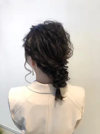 ヘアアレンジ 透明感カラー🪄 髪質改善♡田中みづきのヘアスタイル