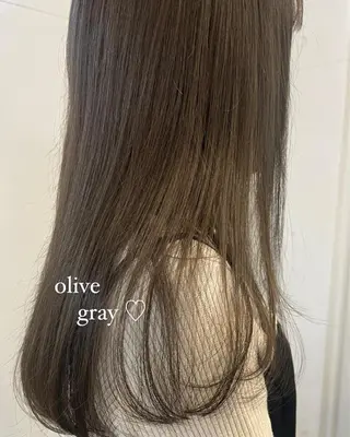 セミロング カラー mizuho🐈⬛ 艶髪¦ダークトーンのヘアスタイル