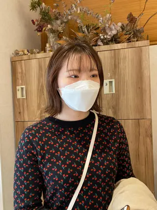 ショート カラー パーマ指名No1 /namiのヘアスタイル