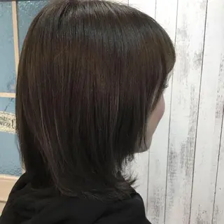 ミディアム カラー embrace エンブレイスのヘアスタイル