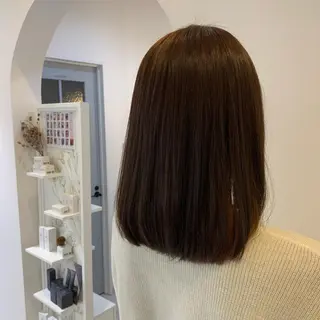 ミディアム cher. 新井瑞希のヘアスタイル