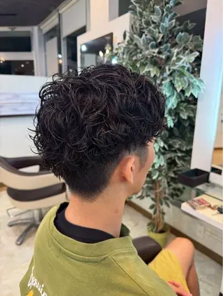 パーマ メンズ 平井 沙希のヘアスタイル