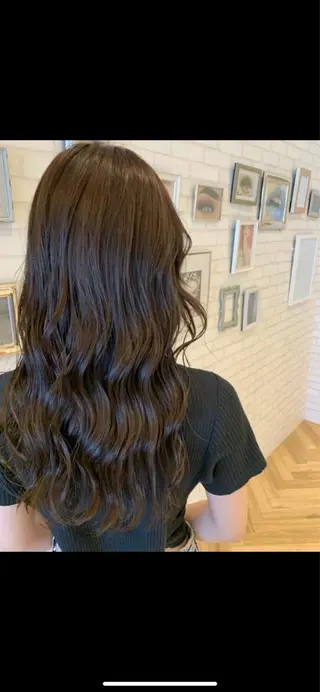 ロング 尾崎 優也のヘアスタイル