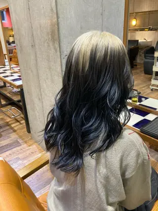 セミロング カラー 横浜美容室／暖色系 michika🌹のヘアスタイル