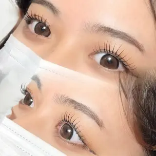 マツエク・マツパ BLUE EYES Shirahataのマツエク・マツパデザイン