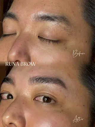 アイブロウ RUNA BROW所属・眉毛パーマ/wax 北　莉佳の眉毛・アイブロウイメージ