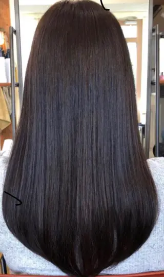 ロング すざき ことみのヘアスタイル