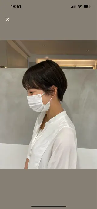 ショート ナチュラル/韓国💎 haruka 💎のヘアスタイル