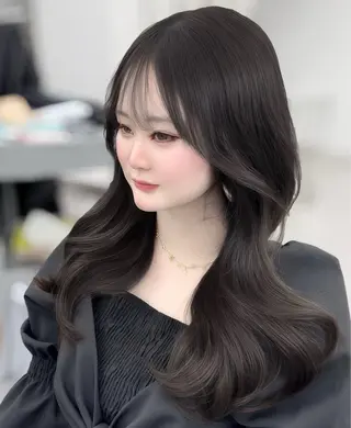 ロング カラー 韓国ヘア🇰🇷× 髪質改善🫧テルのヘアスタイル