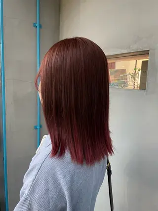 ミディアム FLOPNIK所属・kurea☺︎☺︎ /國松紅杏のヘアスタイル