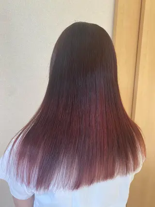 ロング カラー ジュエプリュム所属・Tomo とものヘアスタイル