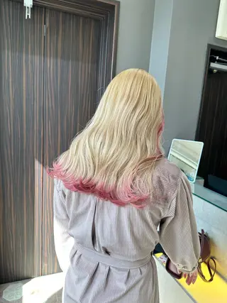 セミロング カラー JILL/鶴岡 和幸/天神のヘアスタイル