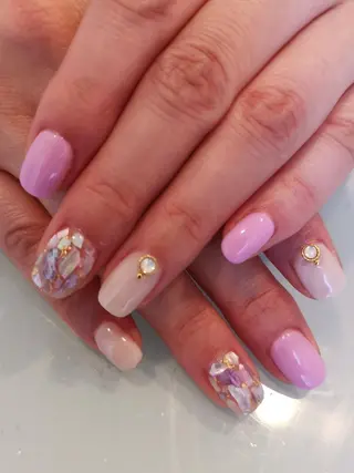 ネイル 人気エリア💖完全個室【ルリエ】所属・ネイルサロン Lelienルリエのネイルデザイン