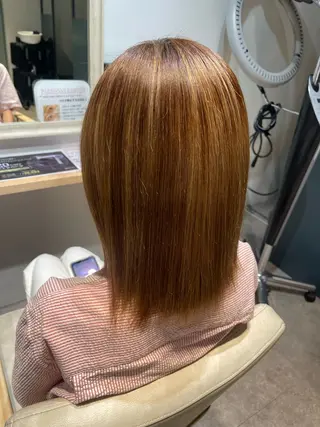 ミディアム ano @anomukuiのヘアスタイル