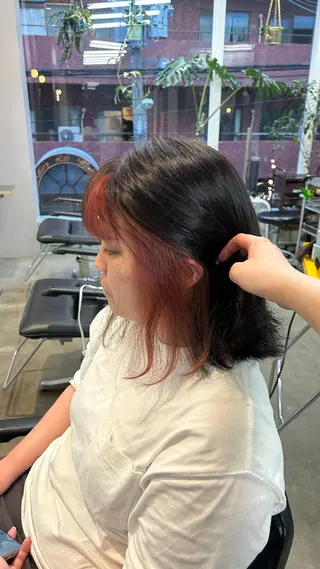 ミディアム Vers所属・松川 帆乃果のヘアスタイル