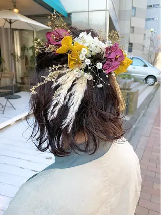 ヘアアレンジ 🇺🇸✂️🍟 こんあゆみのヘアスタイル