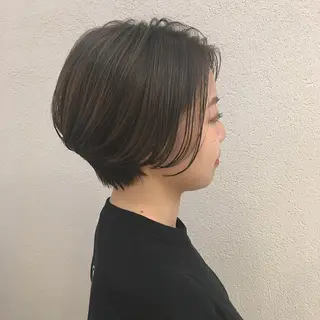 ショート カラー H梅田 / 811 堀本菜奈のヘアスタイル