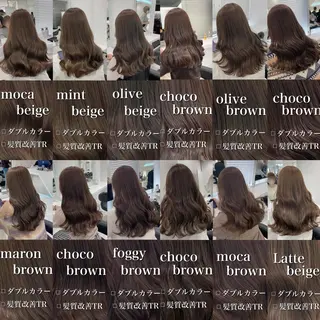 カラー ♡艶髪ブラウン himi♡のヘアスタイル