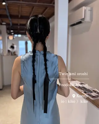 ロング ヘアアレンジ お呼ばれセット🕊️ 高円寺/太田和のヘアスタイル