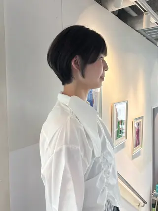 ショート カラー 🌙レイヤーカット 🌙/HI naのヘアスタイル