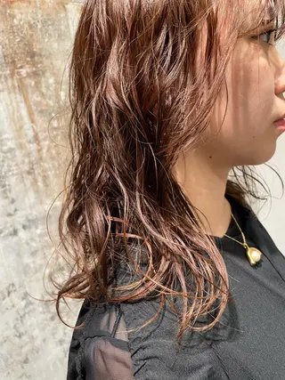 ロング パーマ 【お洒落パーマ】 Elme　肥塚康汰郎のヘアスタイル