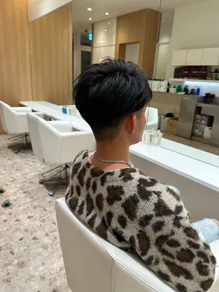 ショート カラー ヘアアレンジ メンズ KING of hair byNOISM所属・京都メンズ特化✨ No. 1/ユウキのヘアスタイル