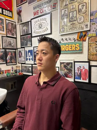 ショート メンズ CribHoodbarbershop所属・白井 昇太のヘアスタイル