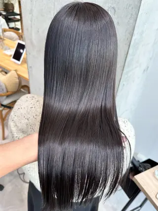 セミロング ✨透明感カラー 恵比寿HAYATO✨のヘアスタイル