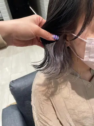 ミディアム コトネ🫧 韓国風レイヤーカットのヘアスタイル