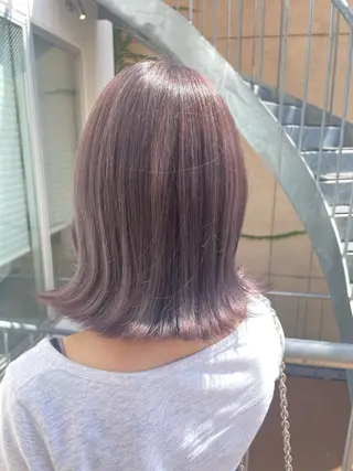 ミディアム カラー emusalon前橋川原店所属・松井 悠希のヘアスタイル