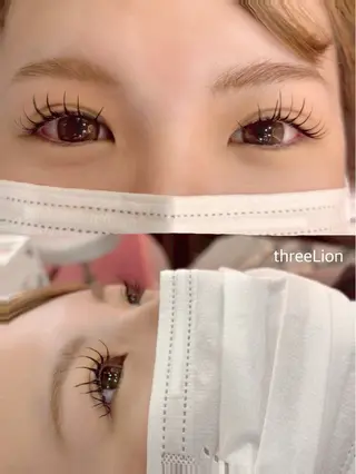 マツエク・マツパ threeLion　ネイル&アイラッシュサロン所属・threeLion ネイル&アイラッシュのマツエク・マツパデザイン