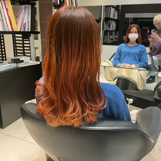 セミロング カラー CiNEMA daikanyama所属・透明感カラー🫧 今泉健太のヘアスタイル