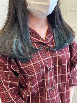 カラー 【店長】インナー指名 No.1戸塚優思のヘアスタイル