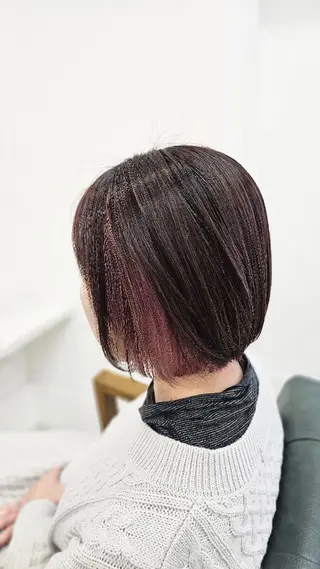 ショート 林慶吾/ショートボブ /デザインカラーのヘアスタイル