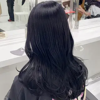 カラー ロング 韓国アイドル🤍ブリ ーチカラー🤍わかなのヘアスタイル