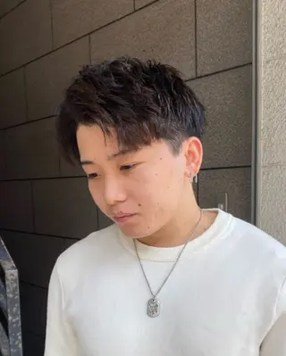 メンズ men's　パーマ/ ⭐️Tenshinのヘアスタイル