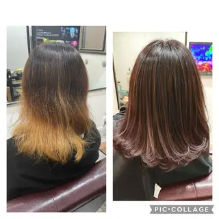 ショート カラー SUN GLOW  サングロウ所属・水素トリートメント／ 髪質改善/ナカノメのヘアスタイル