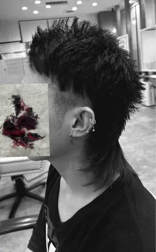 カラー メンズ ルシア東三国店所属・akane 東三国のヘアスタイル