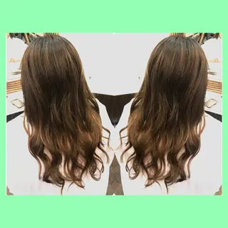 ロング ✨ブリーチなしカラー ×髪質改善✨松村 潤のヘアスタイル