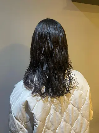 ロング パーマ 【nui 茨木】 原田美紅のヘアスタイル