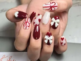 ネイル 💕鈴木ユリ パラジェル/オフ無料のネイルデザイン